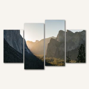 Tablou Canvas 4 Piese - Tunelul Vederii