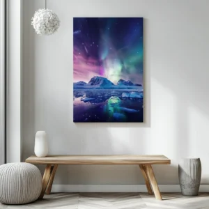 Tablou Canvas Extravaganța Arctică - Detaliu Tablou Canvas nr. 21547