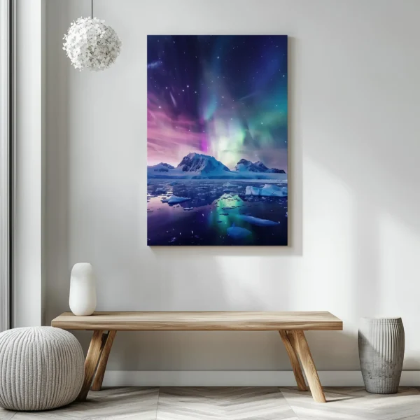 Tablou Canvas Extravaganța Arctică - Detaliu Tablou Canvas nr. 21547