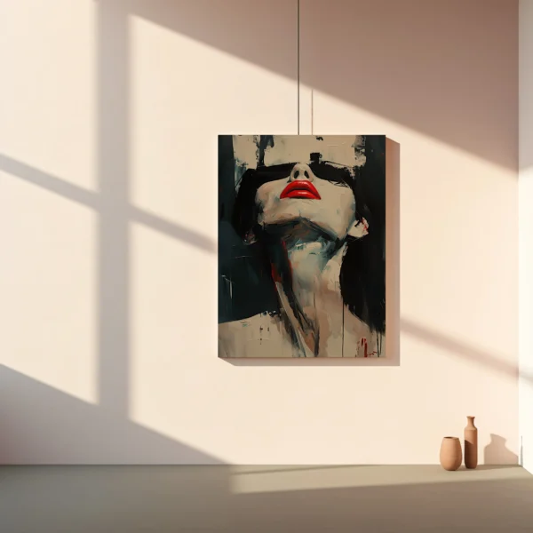 Tablou Canvas Silențioasa Pasiune - Detaliu Tablou Canvas nr. 23183