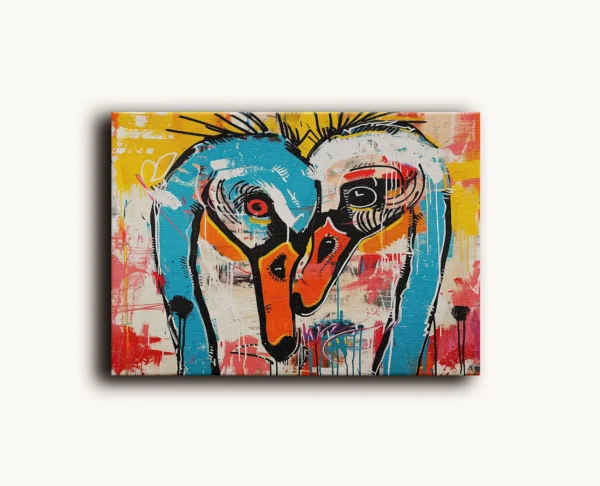 Tablou Canvas Dragoste în Haos - Detaliu Tablou Canvas nr. 23552