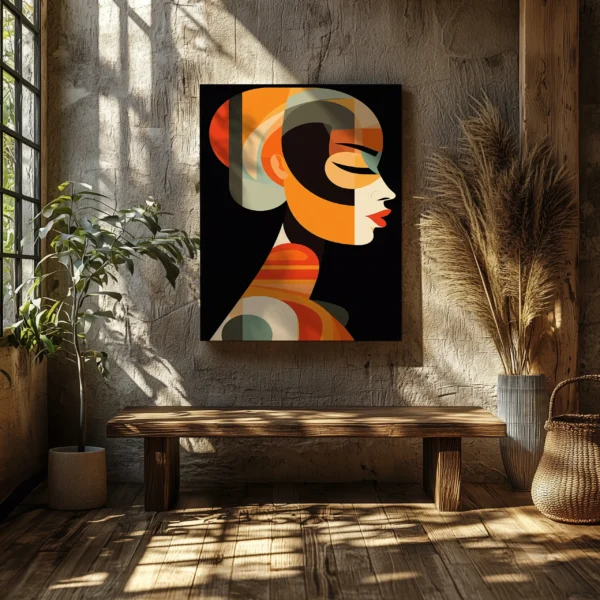Tablou Canvas Misterul Geometric al Muzei - Detaliu Tablou Canvas nr. 23221