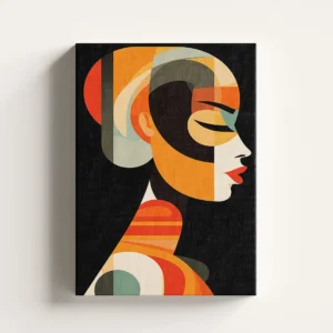 Tablou Canvas Misterul Geometric al Muzei