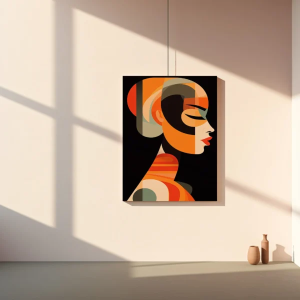 Tablou Canvas Misterul Geometric al Muzei - Detaliu Tablou Canvas nr. 23222