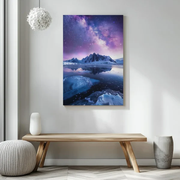 Tablou Canvas Aurora Violetă - Detaliu Tablou Canvas nr. 21433