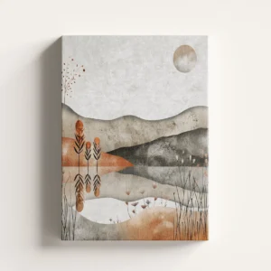 Tablou Canvas Echilibru Pământiu