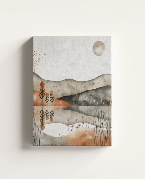 Tablou Canvas Echilibru Pământiu