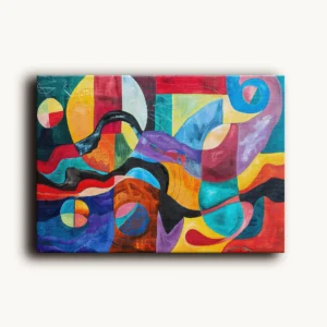 Tablou Canvas Melodia Culorilor - Detaliu Tablou Canvas nr. 23717