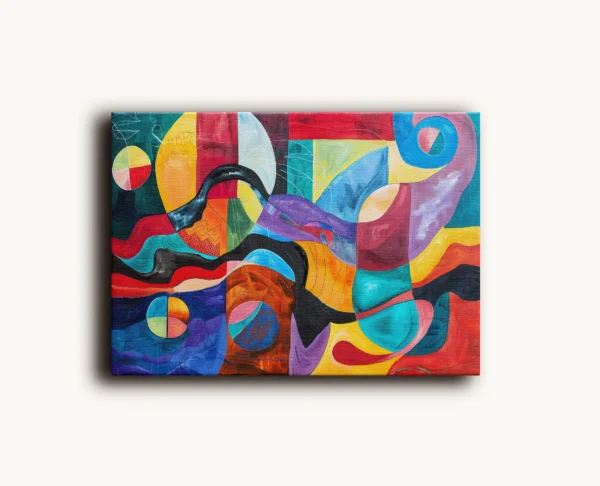 Tablou Canvas Melodia Culorilor - Detaliu Tablou Canvas nr. 23717