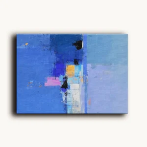 Tablou Canvas Reflexii în Albastru - Detaliu Tablou Canvas nr. 23750