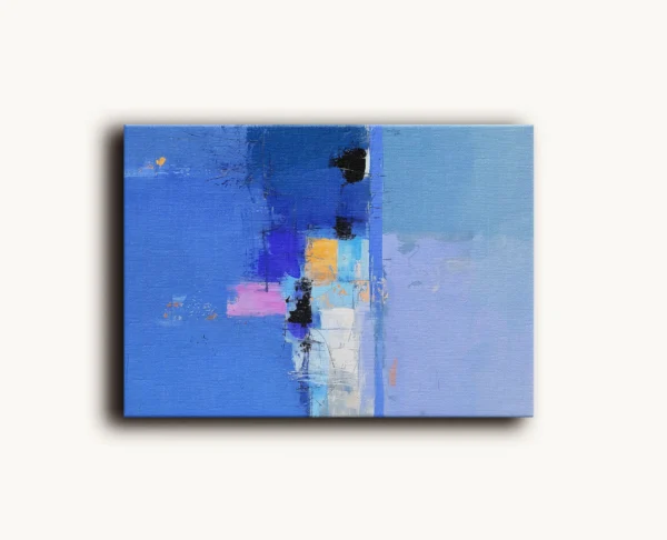 Tablou Canvas Reflexii în Albastru - Detaliu Tablou Canvas nr. 23750