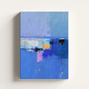 Tablou Canvas Reflexii în Albastru