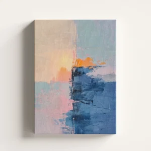 Tablou Canvas Apusul Fragmentat