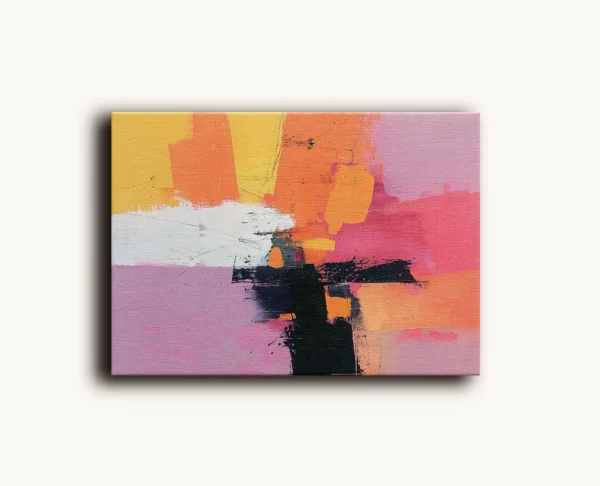 Tablou Canvas Explozie Cromatică - Detaliu Tablou Canvas nr. 23816