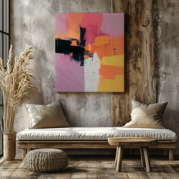 Tablou Canvas Explozie Cromatică - Detaliu Tablou Canvas nr. 23817