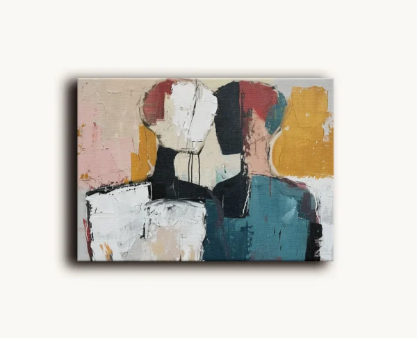 Tablou Canvas Dialog Silențios - Detaliu Tablou Canvas nr. 23915