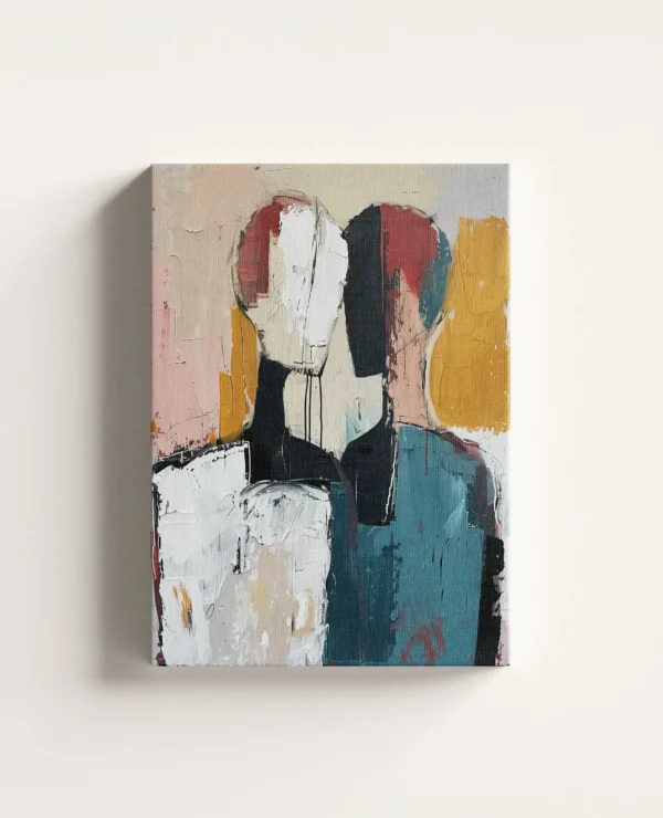 Tablou Canvas Dialog Silențios