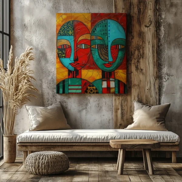 Tablou Canvas Suflete Gemene - Detaliu Tablou Canvas nr. 23390