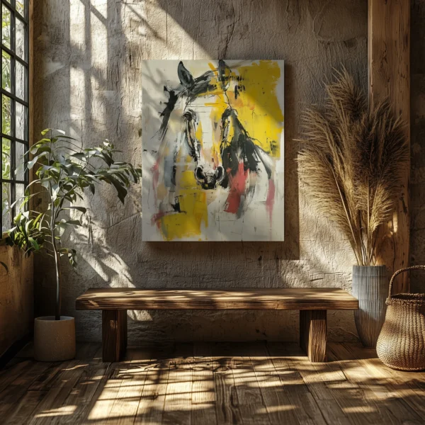 Tablou Canvas Spiritul Neîmblânzit - Detaliu Tablou Canvas nr. 23254