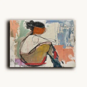Tablou Canvas Femeie în Reflecție - Detaliu Tablou Canvas nr. 24014