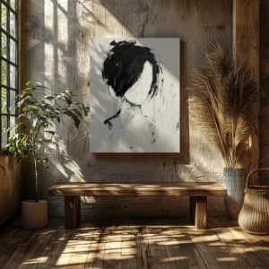 Tablou Canvas Tăcerea Expresivă - Detaliu Tablou Canvas nr. 23257
