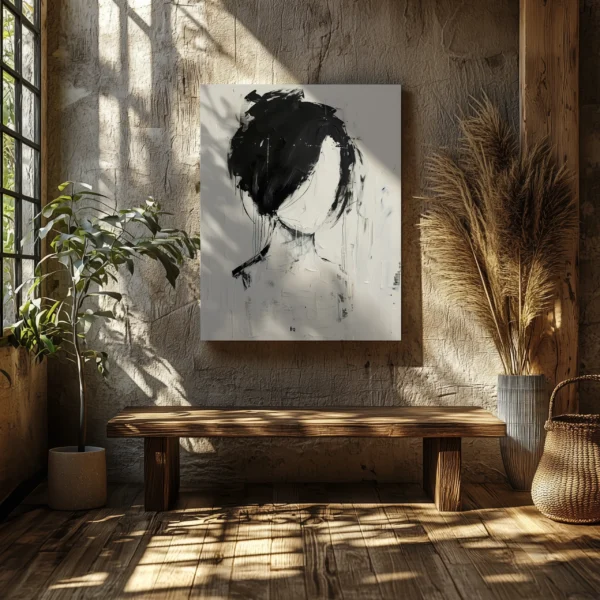 Tablou Canvas Tăcerea Expresivă - Detaliu Tablou Canvas nr. 23257
