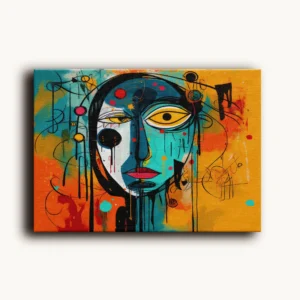 Tablou Canvas Portretul Interior al Emoției - Detaliu Tablou Canvas nr. 24113