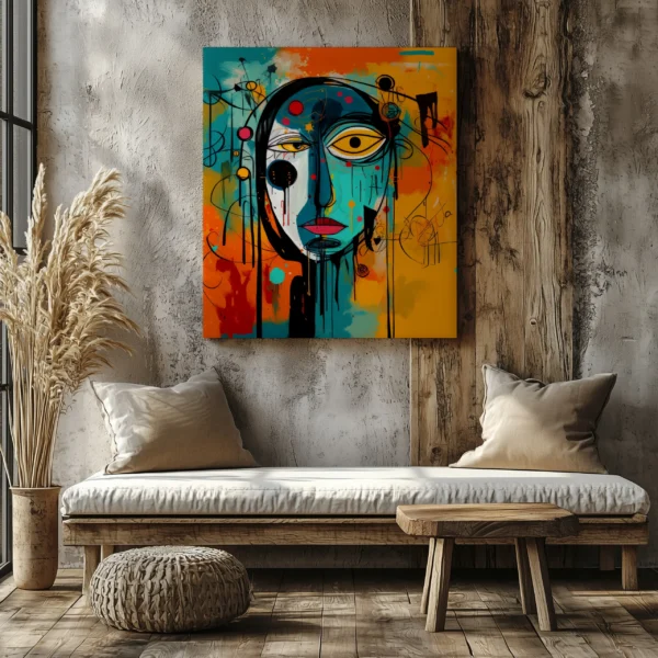 Tablou Canvas Portretul Interior al Emoției - Detaliu Tablou Canvas nr. 24114