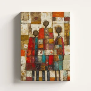 Tablou Canvas Familie Mozaic