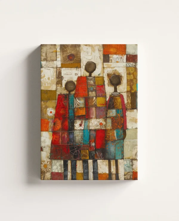 Tablou Canvas Familie Mozaic