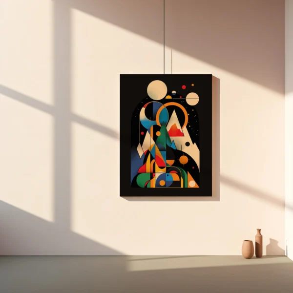 Tablou Canvas Ascensiune Cosmică - Detaliu Tablou Canvas nr. 23114