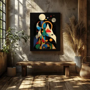 Tablou Canvas Ascensiune Cosmică - Detaliu Tablou Canvas nr. 23113