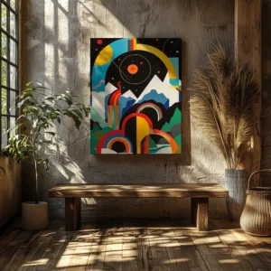 Tablou Canvas Echilibrul Primordial - Detaliu Tablou Canvas nr. 23146