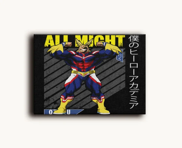 Tablou Canvas My Hero Academia – All Might - Detaliu Tablou Canvas nr. 18433
