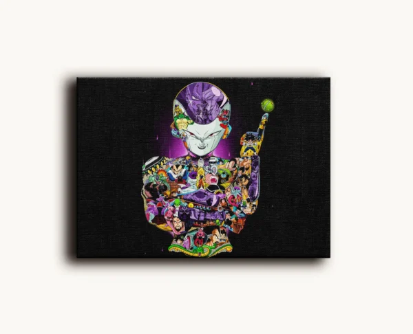Tablou Canvas Dragon Ball Z - Freeza (Design Compus) - Detaliu Tablou Canvas nr. 17147
