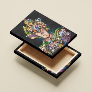 Tablou Canvas Dragon Ball Z - Vegeta (Design Compus) - Detaliu Tablou Canvas nr. 17115
