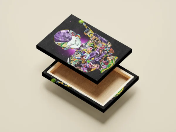 Tablou Canvas Dragon Ball Z - Freeza (Design Compus) - Detaliu Tablou Canvas nr. 17148