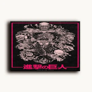 Tablou Canvas Attack on Titan – Titanii - Detaliu Tablou Canvas nr. 18532