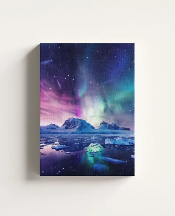 Tablou Canvas Extravaganța Arctică