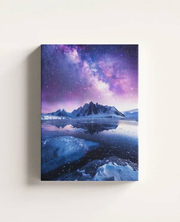 Tablou Canvas Aurora Violetă