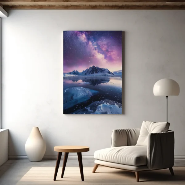Tablou Canvas Aurora Violetă - Detaliu Tablou Canvas nr. 21434