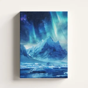 Tablou Canvas Vârful de Gheață