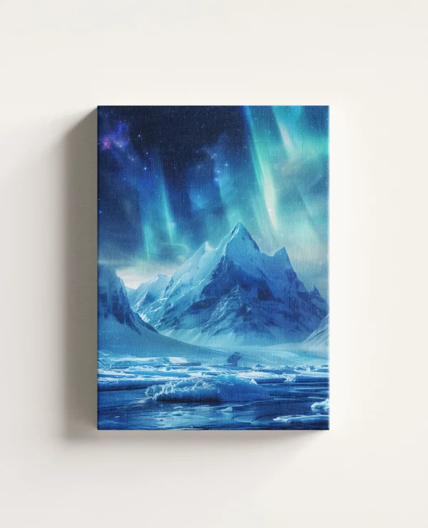 Tablou Canvas Vârful de Gheață