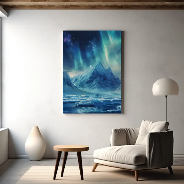 Tablou Canvas Vârful de Gheață - Detaliu Tablou Canvas nr. 21512