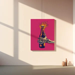 Tablou Canvas Cocktail Incendiar - Detaliu Tablou Canvas nr. 28916