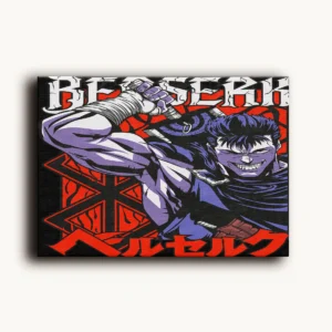 Tablou Canvas Berserk – Guts - Detaliu Tablou Canvas nr. 18895