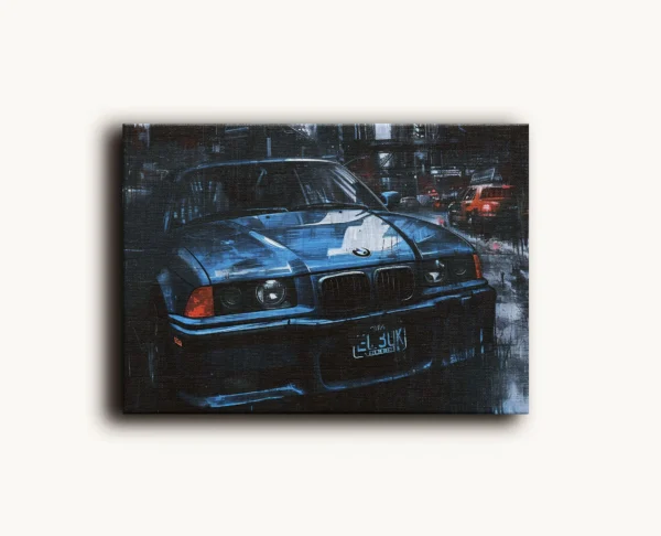 Tablou Canvas Regele Urban al Nopții - Detaliu Tablou Canvas nr. 26205