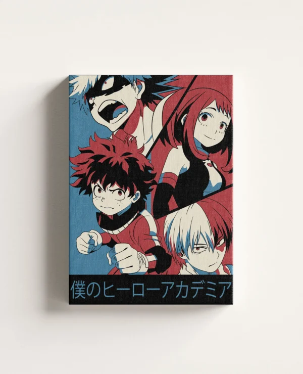 Tablou Canvas My Hero Academia - Eroi Clasa 1-A