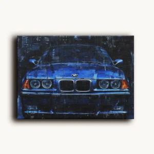 Tablou Canvas Eleganță Urbană Nocturnă - Detaliu Tablou Canvas nr. 26238