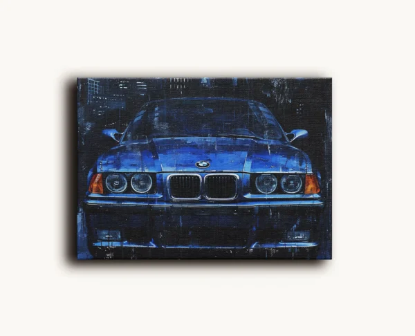 Tablou Canvas Eleganță Urbană Nocturnă - Detaliu Tablou Canvas nr. 26238